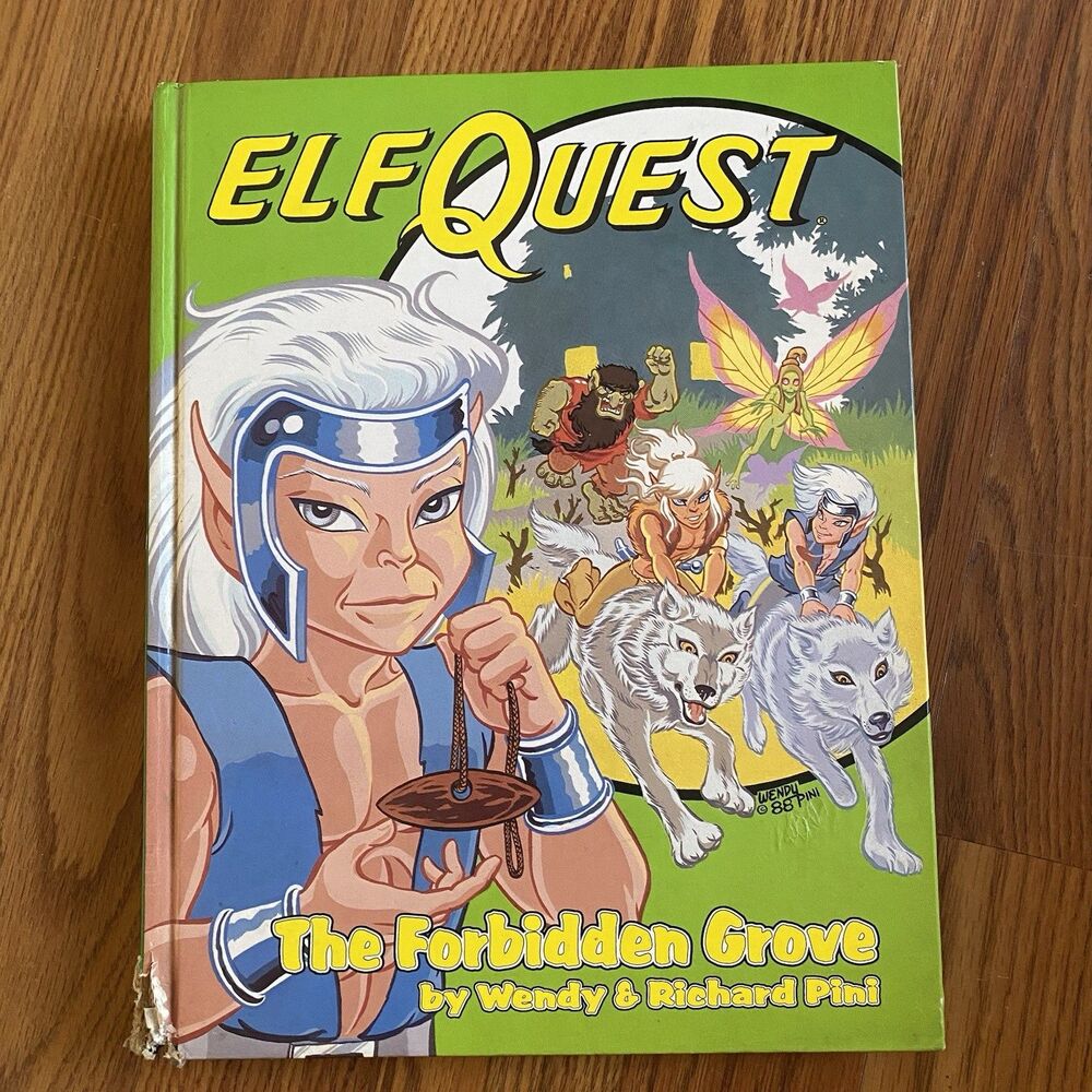The Forbidden Grove (Elfquest Graphic Novel) - hardcover Wendy& Richard Pini. 94